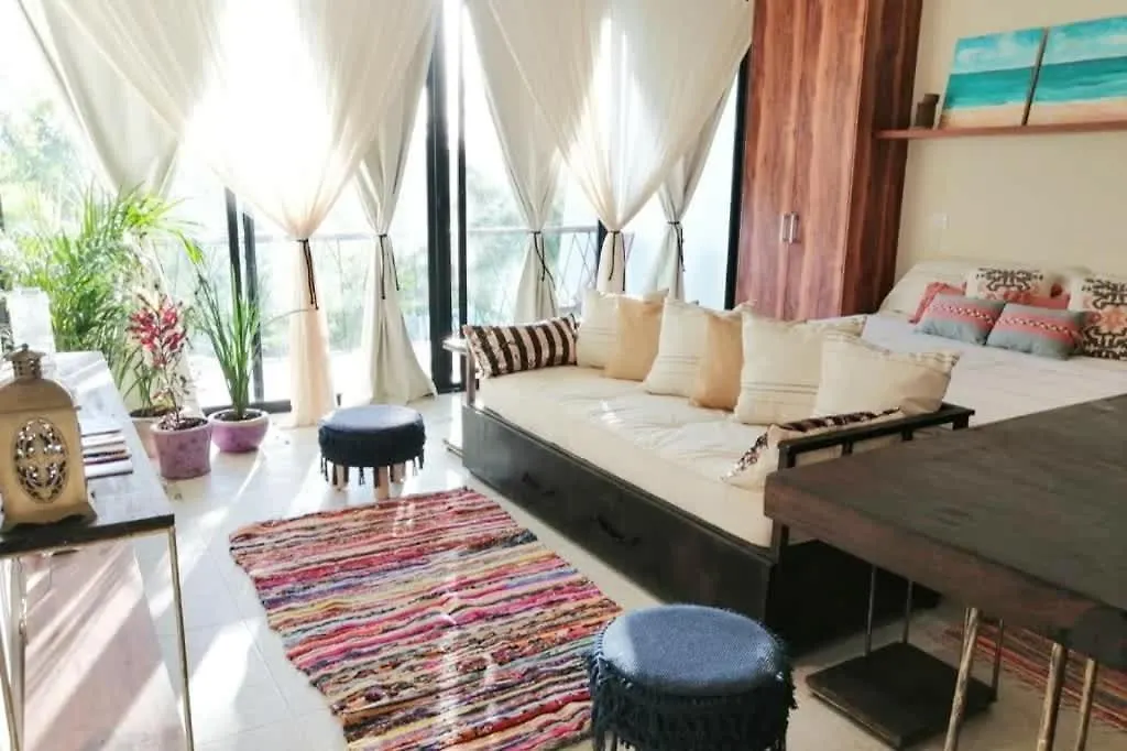 Apartment Tulum Locals Boho King Suite Wifi Pool Gymyoga Dk