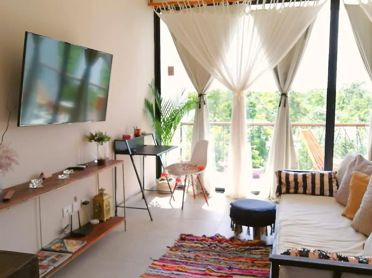 Tulum Locals Boho King Suite Wifi Pool Gymyoga Dk Apartment