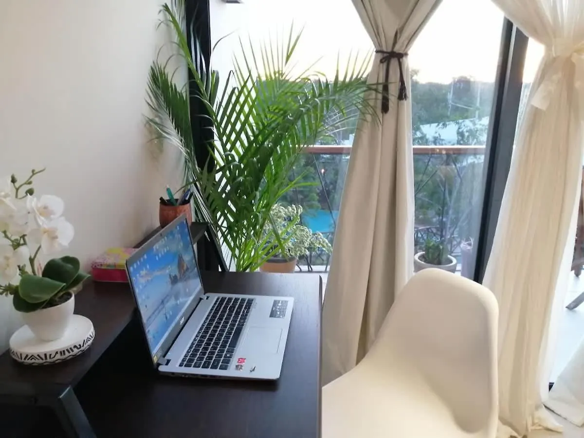 Tulum Locals Boho King Suite Wifi Pool Gymyoga Dk Apartmán